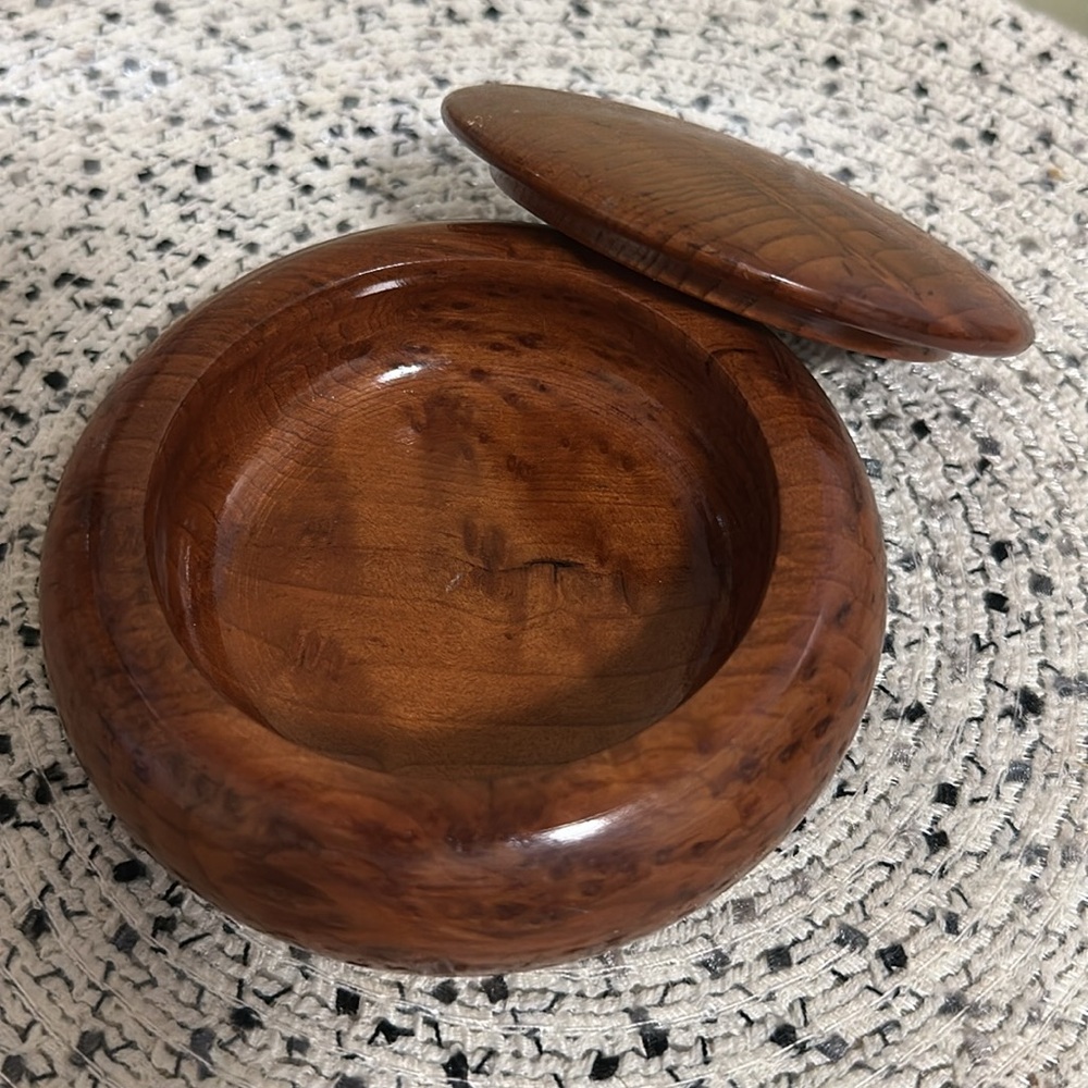 California Redwood Handcrafted Bowl